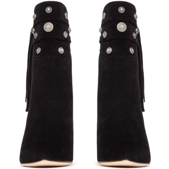 ⬇️ PAIGE Leah Fringe Bootie Sz 6 - Picture 3 of 16